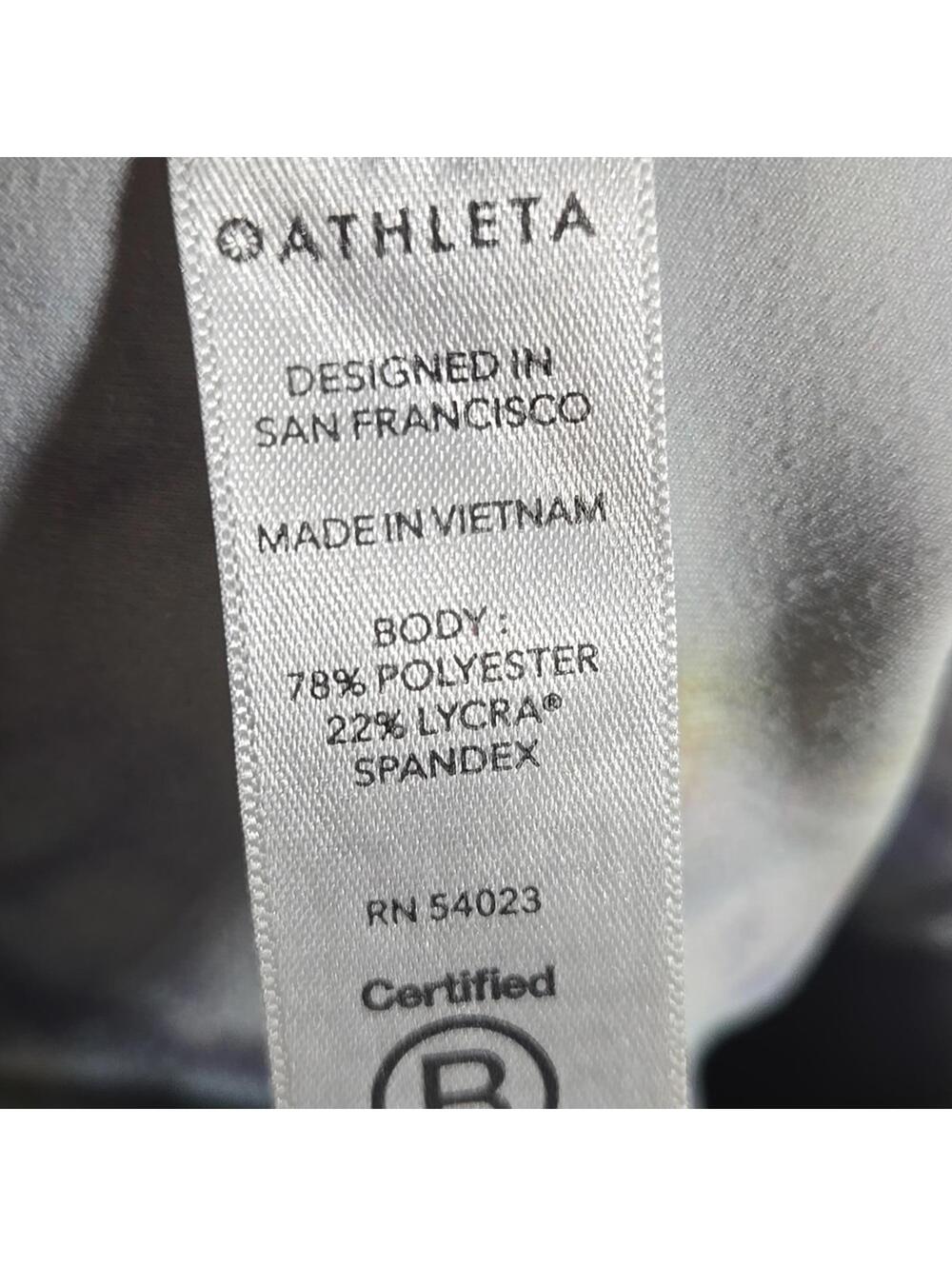 Athleta Gray Purple Elation Snow Dye 7/8 Legging Size XS - Picture 7 of 7